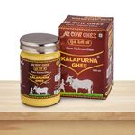 Kalapurna Natural A2 Desi Cow Bilona Ghee Bottle - 500 ML